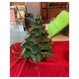 15 x 19” Vintage Ceramic Christmas Tree