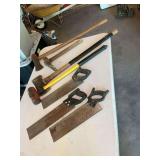 Group of handled tools as shown