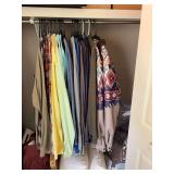 Large and extra large, long sleeve shirts with a large and extra large jacket several of these are extra large tall