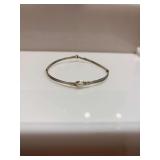 Ronaldo gold and silver “Pearl of my Heart” bracelet