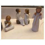 3 Willow Tree collectibles