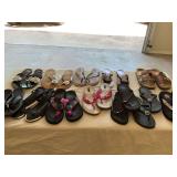 Group of size 7 -7 1/2 inch shoes
