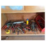 Large grouping of hand tools