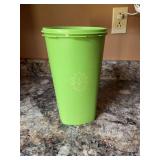 Vintage Green  Tupperware Canister￼