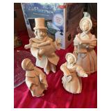 Group of Carolers -the father’s head has been glued back on as shown