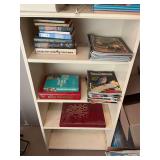 Group of books and magazines on shelf as shown to include Mississippi outdoors and birds and blooms
