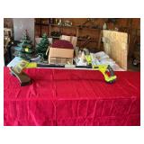 Ryobi weedeater with battery ￼