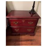 Cherry end table 26” x 15 1/2” x 24”