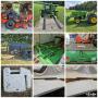 JD Tractor, Attachments, Bad Boy Mower, Tandem Axel Dump Trailer, Firearms, More Tools, MUCH MORE