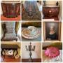 Art, Antique Furniture, Glass, Outdoor Furniture and Lots of Collectibles