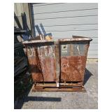 Metal Dump Hopper