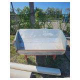 Metal Material Handling Hopper Cart