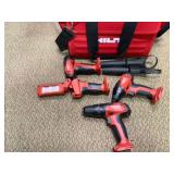 Hilti SF 2H-A, SID 2-A, SFD 2-A Cordless Tool Lot