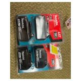 Lot of Ridgid and Makita Power Tool Batteries and Charger