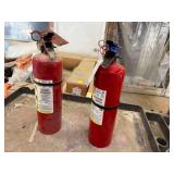 2 SF-ABC680 Fire Extinguishers