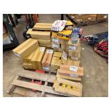 Pallet of DeWalt and Powers Fasteners