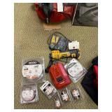 KD Tools Toolbag w/ DeWalt Rotary Tool and Assorted Hole Saws
