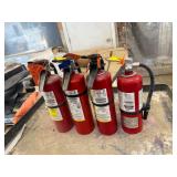 4 Amerex Fire Extinguishers