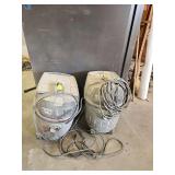 2 Porter-Cable 10-Gallon Wet/Dry Vacuums