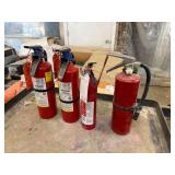 4 Strike First SF-ABC340 Fire Extinguishers