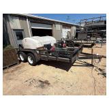 Tandem Pressure Washer Trailer