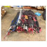Lot of ZipWall Dust Barrier Poles