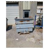 Metal Dump Hopper