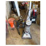 Hoover UH71320 WindTunnel CordRewind Pet Vacuum Cleaner and Ridgid 18v Cordless Vacuum