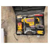 DeWalt Cordless Rotary Hammer Drill Kit w/ Charger and Batteries