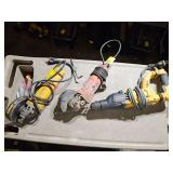 Lot of 3 Milwaukee and Dewalt Power Tools