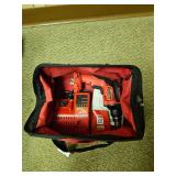 Toolbag W/ Milwaukee M18 Fuel DryWall Screw Gun and Charger