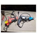 Lot of 2 Power Tools: Kett KD-1495 Shear and Milwaukee 0370-20 Drill
