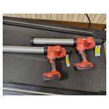 2 Hilit CD 4-A22 Cordless Dispensers W/Batteries