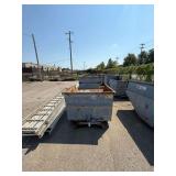 Metal Dump Hopper