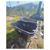 2 Heavy Duty Plastic Utility Carts