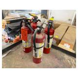4 Fire Extinguishers