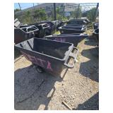 2 Heavy Duty Plastic Utility Carts