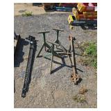 Lot of Reese Farm Jack and Support Stands
