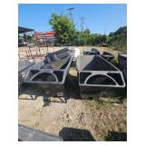 2 Heavy Duty Plastic Utility Carts