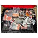 Craftsman Versastack Tool Box w/ Assorted Paslode Nails and Hardware