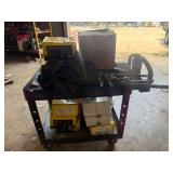 Rubbermaid Utility Cart w/ Grabber Screws, 3M Foil Tape, and Hilti Fasteners