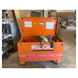 Ridgid 48R-OS Job Site Box w/ Safety Harnesses and Assorted Rigging