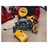 Dewalt 60V Circular Saw Kit w/ Charger, Battery, and Saw Blade