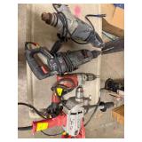 Lot of 4 Assorted Power Drills