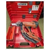 Hilti GX 3 Gas Actuated Nailer w/ Accessories