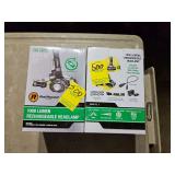 2 Railhead Gear 1000 Lumen Rechargeable Headlamps
