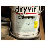 Pallet of Dryvit Backstop, Hilti Anchors, Brackets, and Hardware