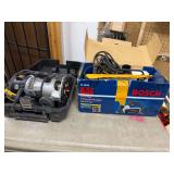 2-Piece Power Tool Lot w/ Porter-Cable 690LR Router and Bosch PL1632 Planer