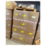 Pallet of Gemco Insulation Hangers and Washer Clips