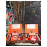 2 Pneutek PT 77 Fastening Tools w/ Storage Cases